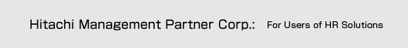 Hitachi Management Partner, Corp.: HR Solutions